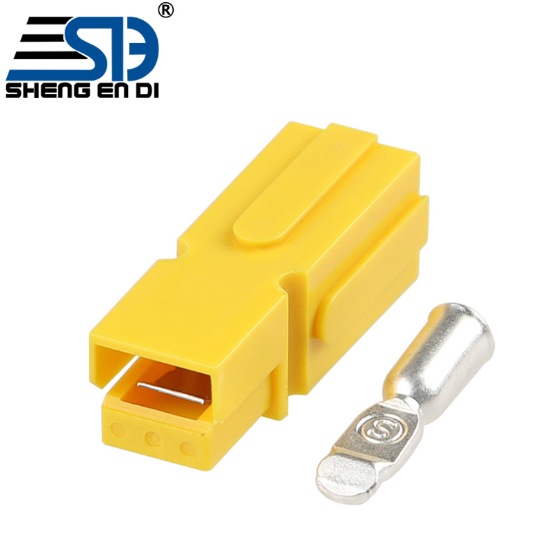 75A 600V Yellow Unipolar mobile power connector