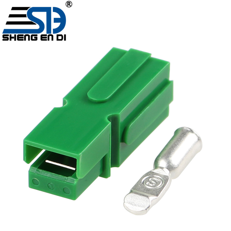 75A 600V Green DC Quick Disconnect Power Connectors